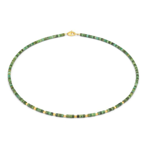 Feshi Green Turquoise Necklace - 85326356-Bernd Wolf-Renee Taylor Gallery