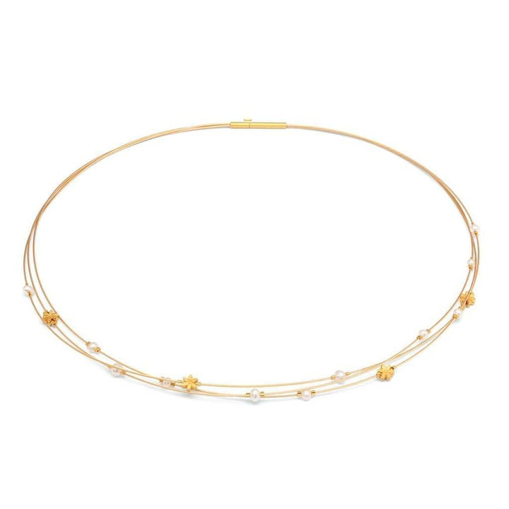 Floralena Freshwater Pearl Necklace - 85337656-Bernd Wolf-Renee Taylor Gallery