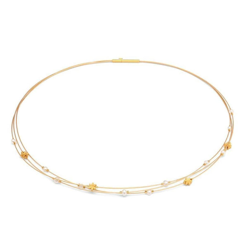 Floralena Freshwater Pearl Necklace - 85337656-Bernd Wolf-Renee Taylor Gallery