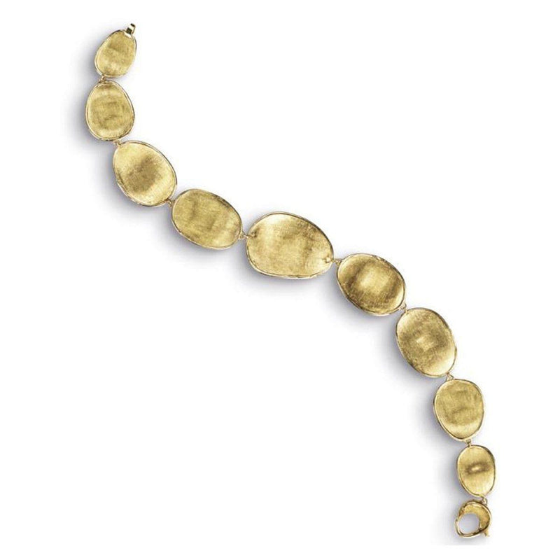 18K Lunaria Graduated Medium Bracelet - BB1777 Y-Marco Bicego-Renee Taylor Gallery