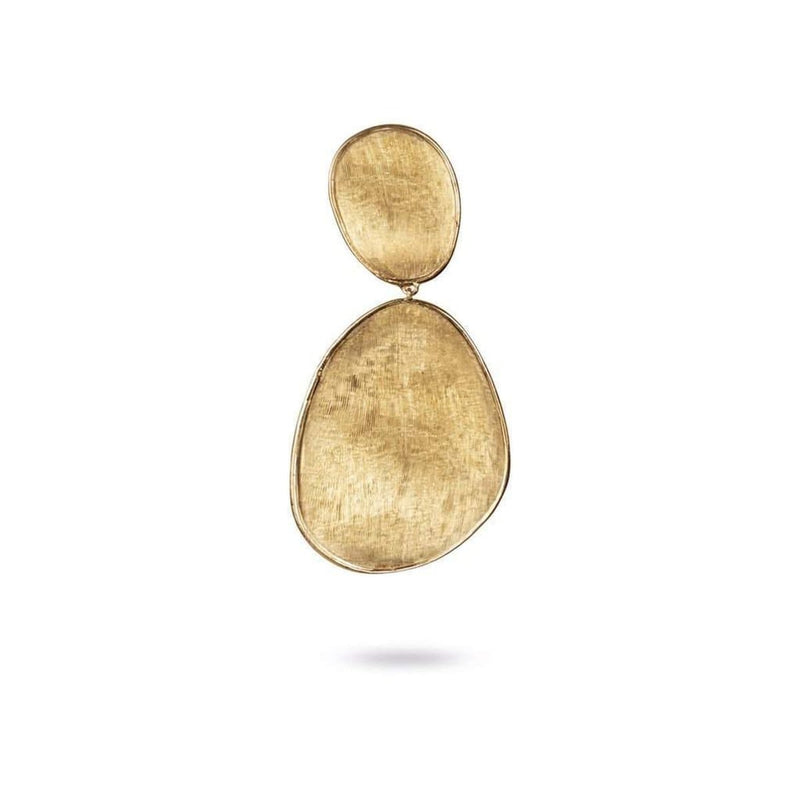 18K Lunaria Large Double Drop Earrings - OB1347 Y-Marco Bicego-Renee Taylor Gallery