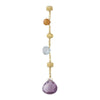 18K Paradise Multi Stone Drop Earrings - OB1431 MIX01 Y-Marco Bicego-Renee Taylor Gallery