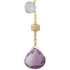 18K Paradise Multi Stone Drop Earrings - OB1431 MIX01 Y-Marco Bicego-Renee Taylor Gallery