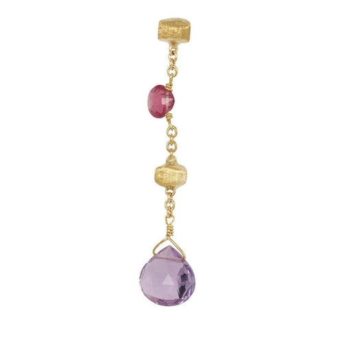 18K Paradise Mixed Gemstone Earrings - OB1430 MIX01 Y-Marco Bicego-Renee Taylor Gallery