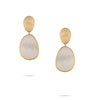 18K Lunaria Mother of Pearl Earrings - OB1403 MPW Y-Marco Bicego-Renee Taylor Gallery