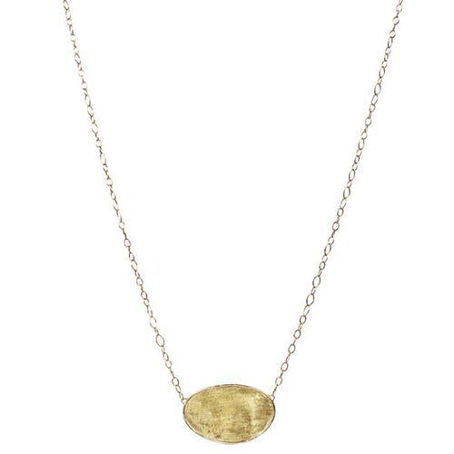 18K Lunaria Small Pendant Necklace - CB1768 Y 16.5"-Marco Bicego-Renee Taylor Gallery