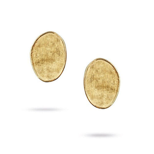 18K Lunaria Small Petal Stud Earrings - OB1342 Y-Marco Bicego-Renee Taylor Gallery