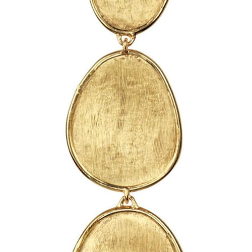 18K Lunaria Small Triple Drop Earrings - OB1349 Y-Marco Bicego-Renee Taylor Gallery