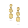 18K Lunaria Small Triple Drop Earrings - OB1349 Y-Marco Bicego-Renee Taylor Gallery