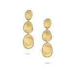 18K Lunaria Small Triple Drop Earrings - OB1349 Y-Marco Bicego-Renee Taylor Gallery