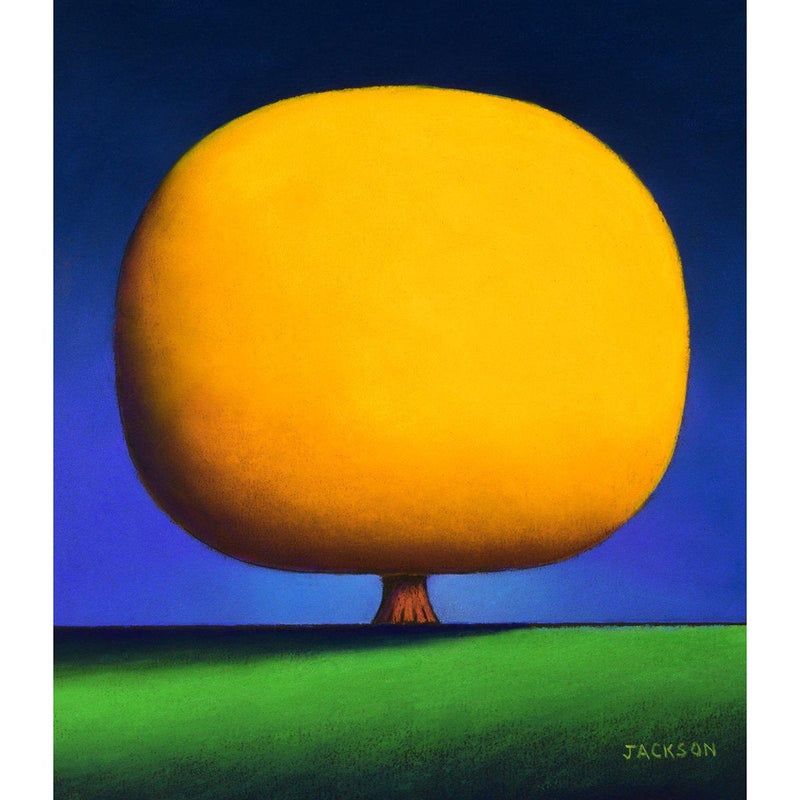 "Happy Yellow Tree"-Christopher Jackson-Renee Taylor Gallery