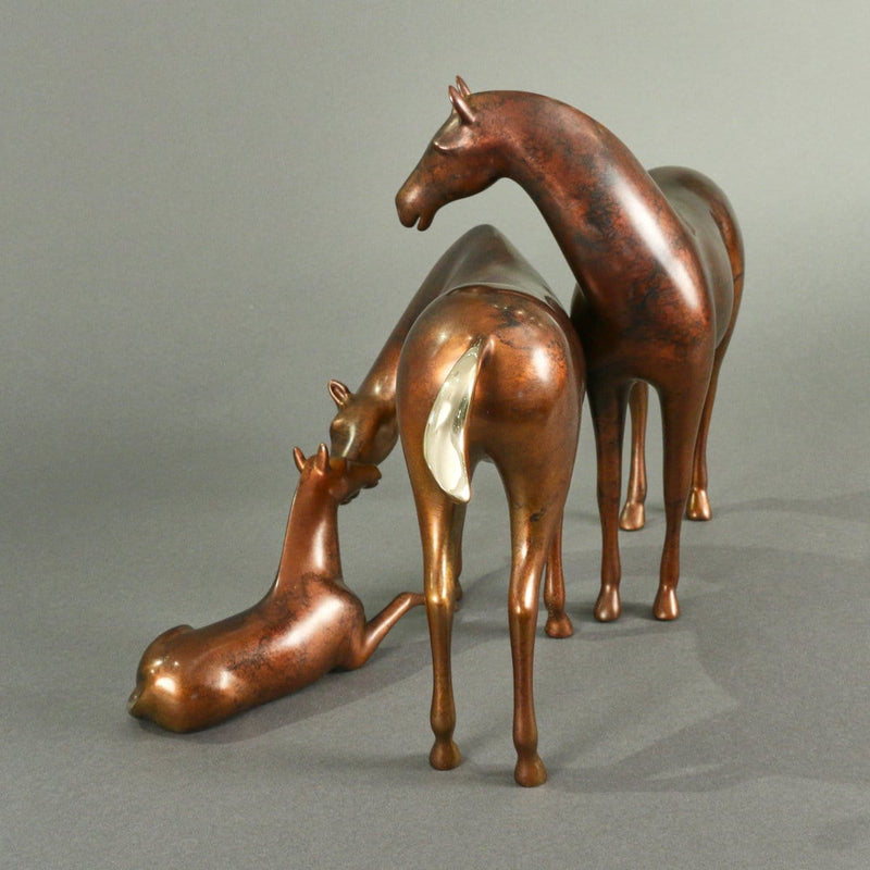 "Horse Family"-Loet Vanderveen-Renee Taylor Gallery