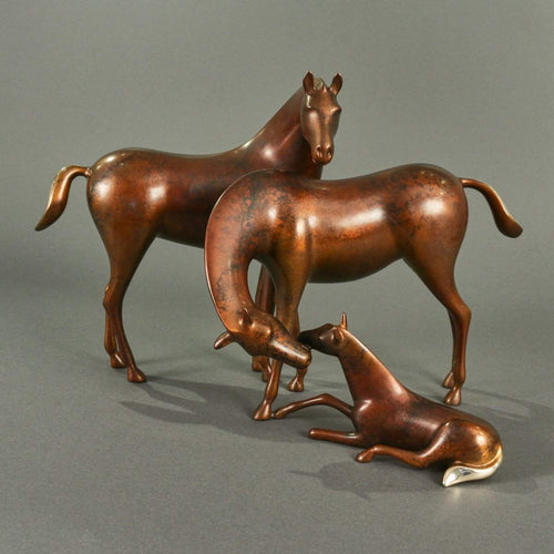 "Horse Family"-Loet Vanderveen-Renee Taylor Gallery