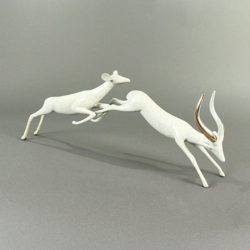 "Running Impalas" (x2)-Loet Vanderveen-Renee Taylor Gallery