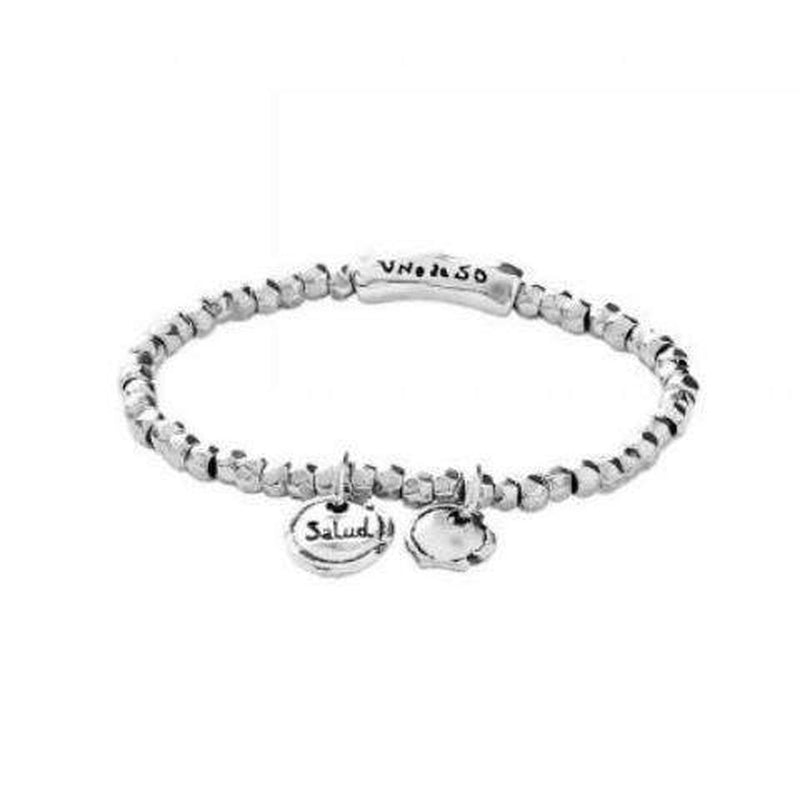 Ironclad Sterling Silver Plated Bracelet - PUL1598MTL000-UNO de 50-Renee Taylor Gallery
