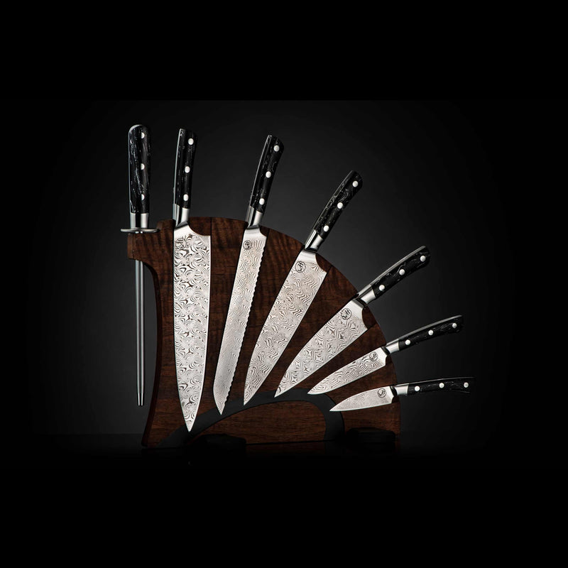 Kultro Pro White Star w/Walnut Culinary Set - K19-WS-William Henry-Renee Taylor Gallery