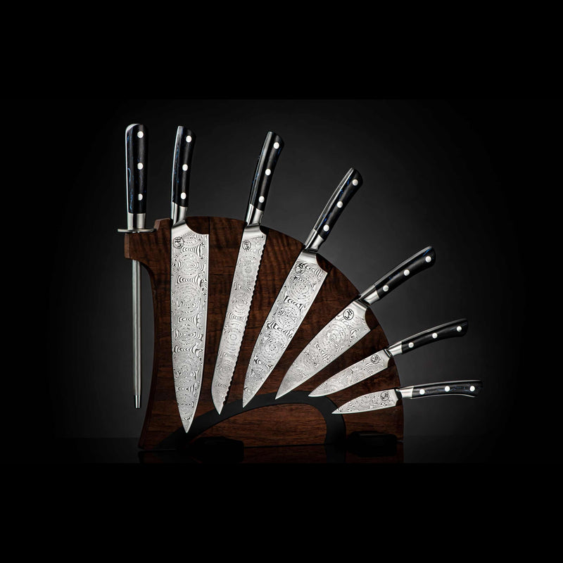 Kultro Pro Tribal w/Walnut Culinary Set - K19-WT-William Henry-Renee Taylor Gallery