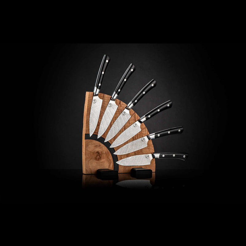 Kultro Steak Lighting w/Maple Steak Set - K19S-ML-William Henry-Renee Taylor Gallery