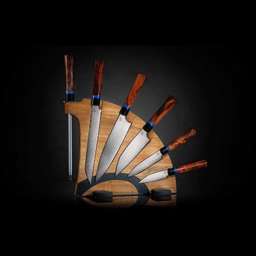 Kultro Gourmet Ironwood w/Red Maple Culinary Set - K20-IRM-William Henry-Renee Taylor Gallery