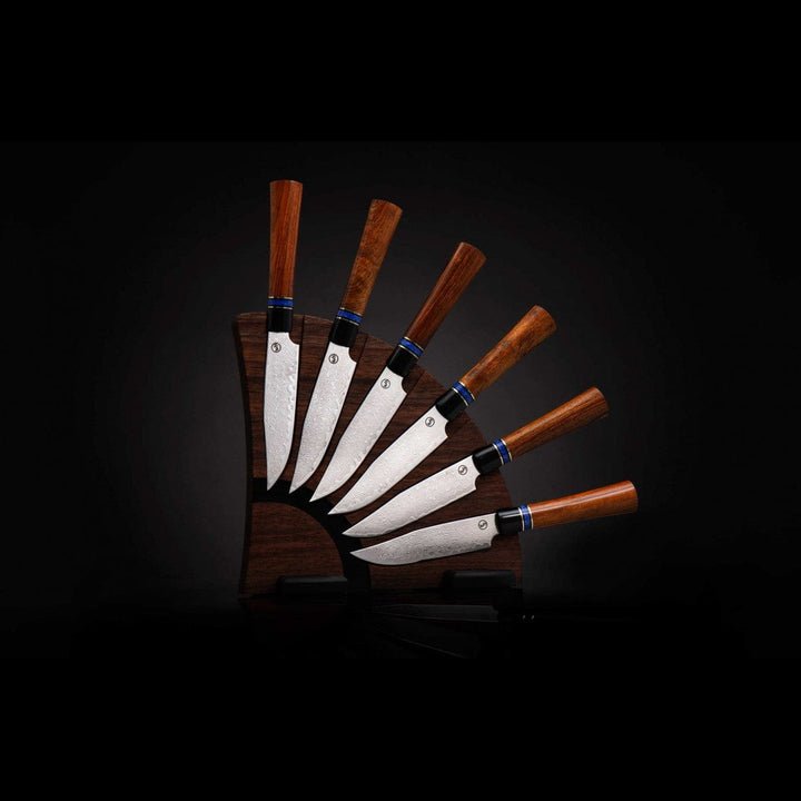 Kultro Gourmet Ironwood w/Walnut Steak Set - K20S-IRW-William Henry-Renee Taylor Gallery