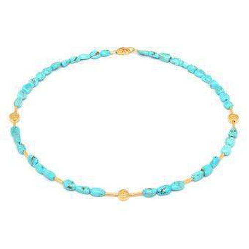 Korana Turquoise Necklace - 83877256-Bernd Wolf-Renee Taylor Gallery