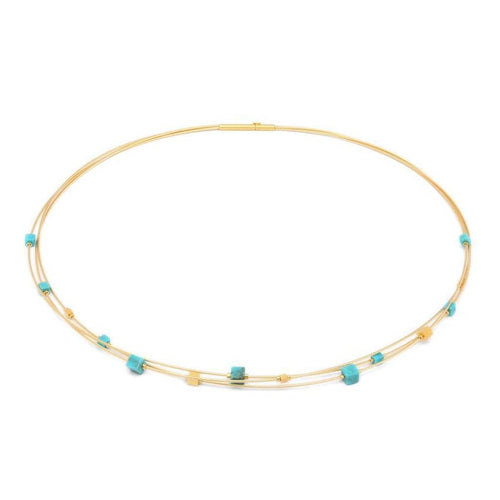 Lacuba Turquoise Necklace - 85335256-Bernd Wolf-Renee Taylor Gallery