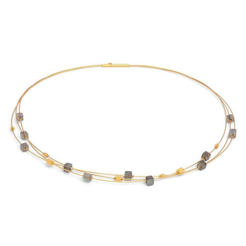 Lacubia Labradorite Necklace - 85365616-Bernd Wolf-Renee Taylor Gallery