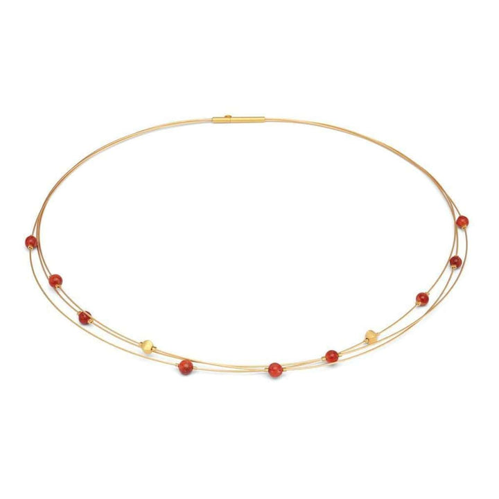 Lapona Red Coral Necklace - 85336296-Bernd Wolf-Renee Taylor Gallery