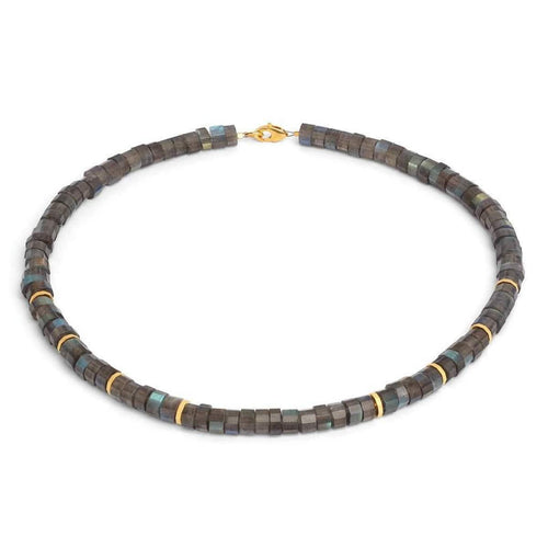 Laseta Labradorite Necklace - 84436616-Bernd Wolf-Renee Taylor Gallery