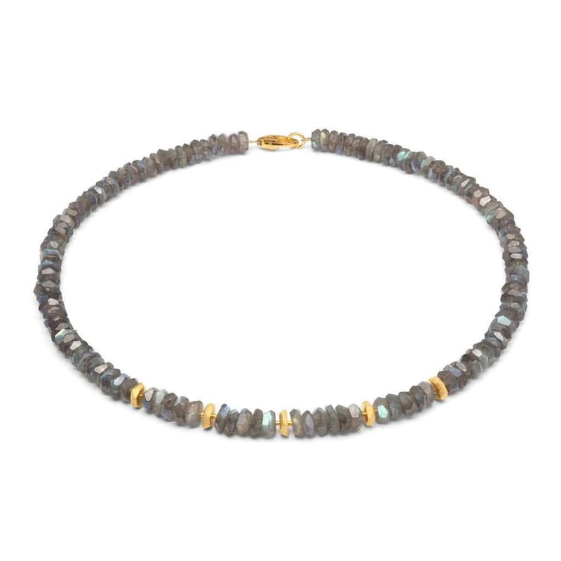 Latifa Labradorite Necklace - 84432616-Bernd Wolf-Renee Taylor Gallery