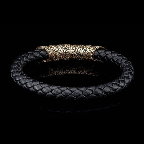 Men's Milan Bracelet - LC196 TBZ BLK-William Henry-Renee Taylor Gallery