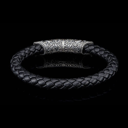 Men's Milan Bracelet - LC196 TS BLK-William Henry-Renee Taylor Gallery