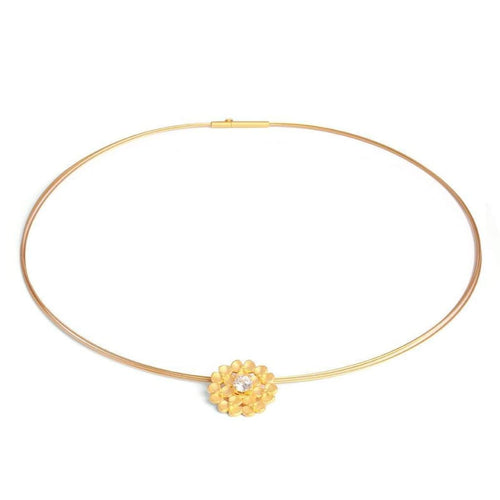 Leama Zirconia Necklace - 85347156-Bernd Wolf-Renee Taylor Gallery