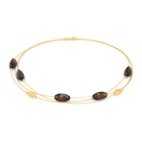 Lovia Smoky Quartz Necklace - 85374486-Bernd Wolf-Renee Taylor Gallery