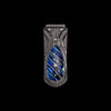 Zurich Blue Wave Limited Edition Money Clip - M3 BLUE WAVE-William Henry-Renee Taylor Gallery