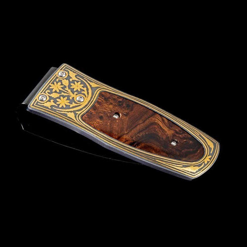 Pharaoh Desert Flower Limited Edition Money Clip - M4 DESERT FLOWER-William Henry-Renee Taylor Gallery