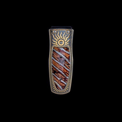 Pharaoh Star Burst Limited Edition Money Clip - M4 STAR BURST-William Henry-Renee Taylor Gallery