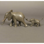 "Marching Elephant & Baby"-Loet Vanderveen-Renee Taylor Gallery