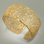 Marika 14k Gold & Diamond Cuff - M2512-Marika-Renee Taylor Gallery