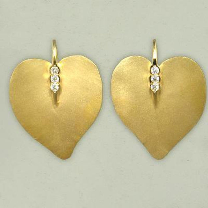 14K Gold & Diamond Earrings - M4222-Marika-Renee Taylor Gallery