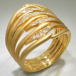Marika 14k Gold & Diamond Ring - MA146-Marika-Renee Taylor Gallery