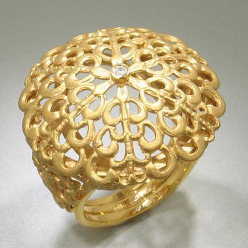 Marika 14k Gold & Diamond Ring - M1854-Marika-Renee Taylor Gallery