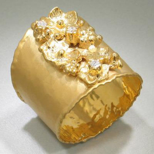 Marika 14k Gold & Diamond Ring - M1874-Marika-Renee Taylor Gallery