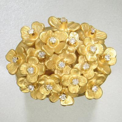 14K Gold & Diamond Ring - M457-Marika-Renee Taylor Gallery