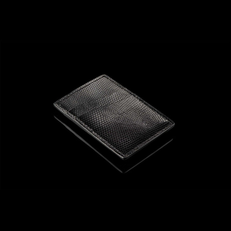 Cash & Card Midnight Lizard Wallet - MCW LIZ BLK-William Henry-Renee Taylor Gallery