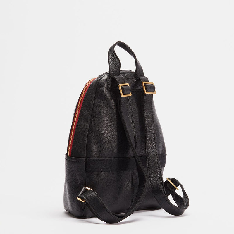 HUNTER 2 MED - Black/Brushed Gold Red Zip-Hammitt-Renee Taylor Gallery