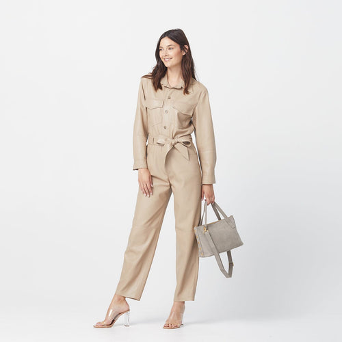 Addie Medium Handbag- Addie Medium Grey Natural BG-Hammitt-Renee Taylor Gallery