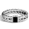 Classic Chain Men's Black Onyx Bracelet - BMS9995361BON-John Hardy-Renee Taylor Gallery