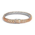 Classic Chain Men's Reversible Bracelet - BM92669RVOZ-John Hardy-Renee Taylor Gallery