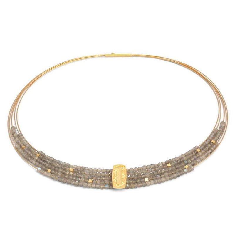 Movena Labradorite Necklace - 84922616-Bernd Wolf-Renee Taylor Gallery